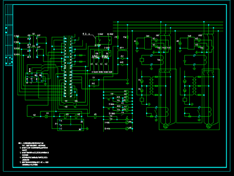 兩臺柴油發(fā)電機并車控制圖